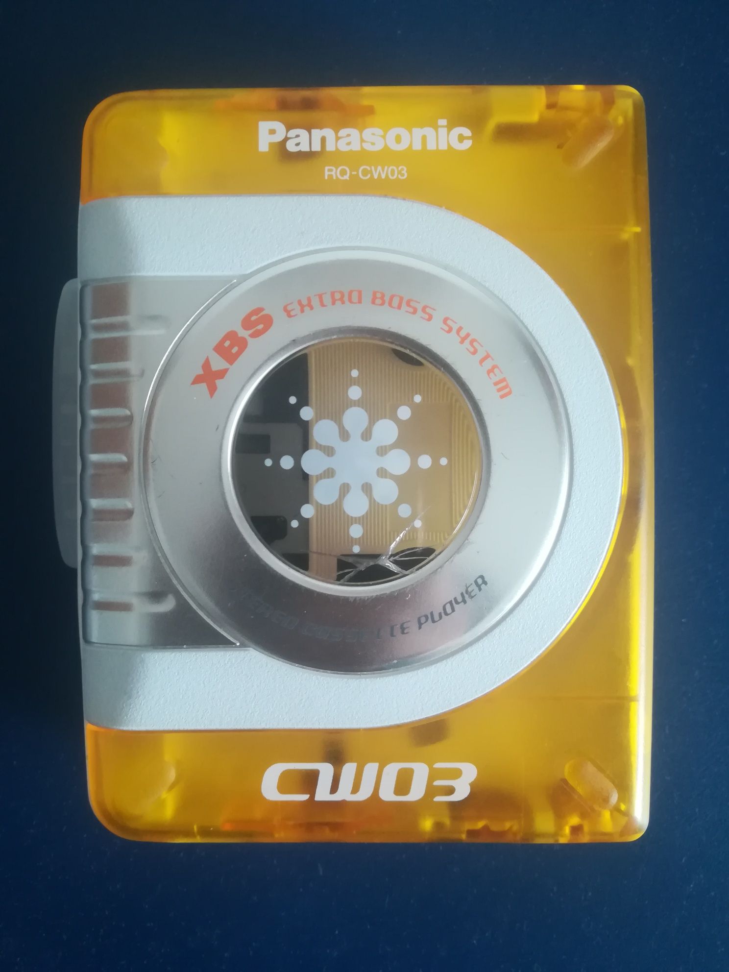 Walkman Panasonic RQ-CW03 amarelo