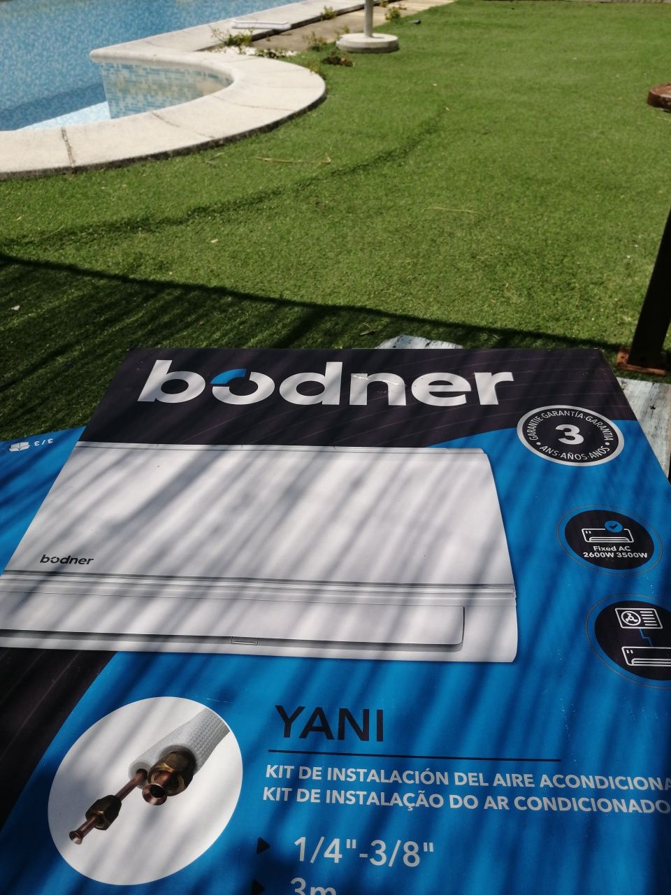 Ar condicionado - kit instalação