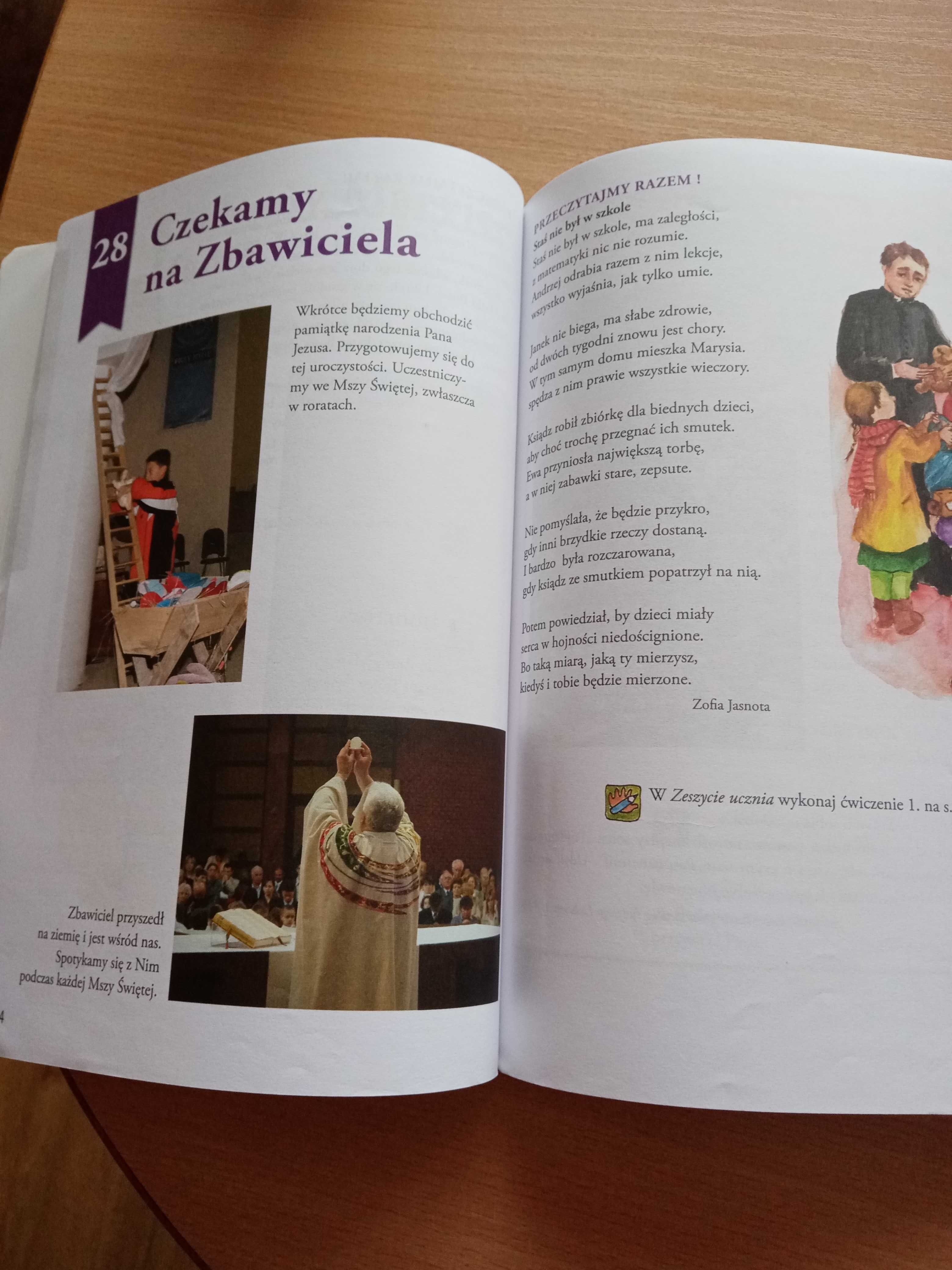 Książka do religii klasa 1 "Jesteśmy w rodzinie Pana Jezusa" WAM