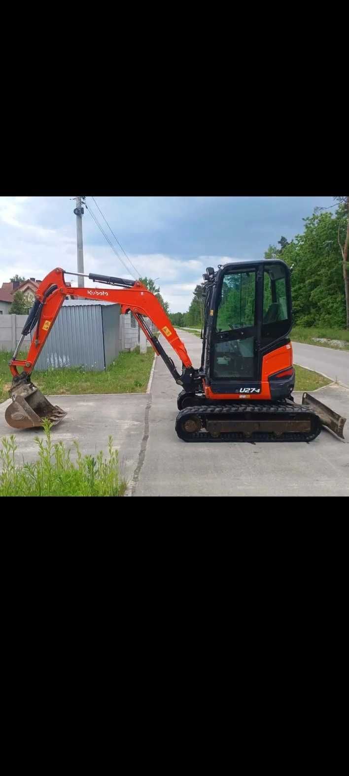 Minikoparka Kubota U27-4