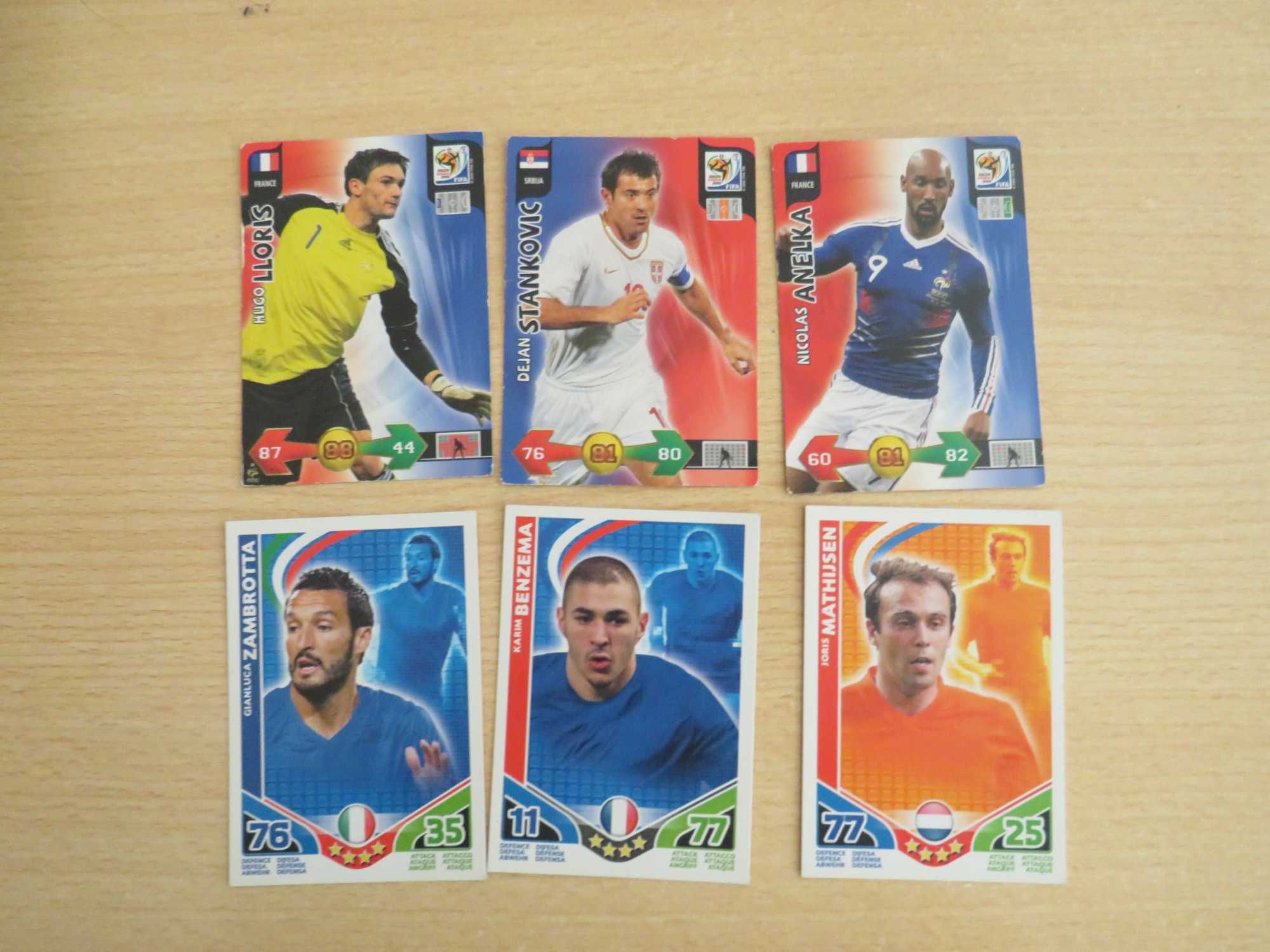 Vendo 6 Cartas Match Attax/Adrenalyn