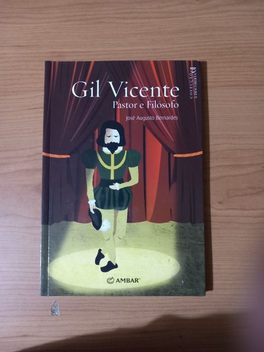 Livro Barato- Gil vicente pastor e filosofo de Jose augusto Bernardes