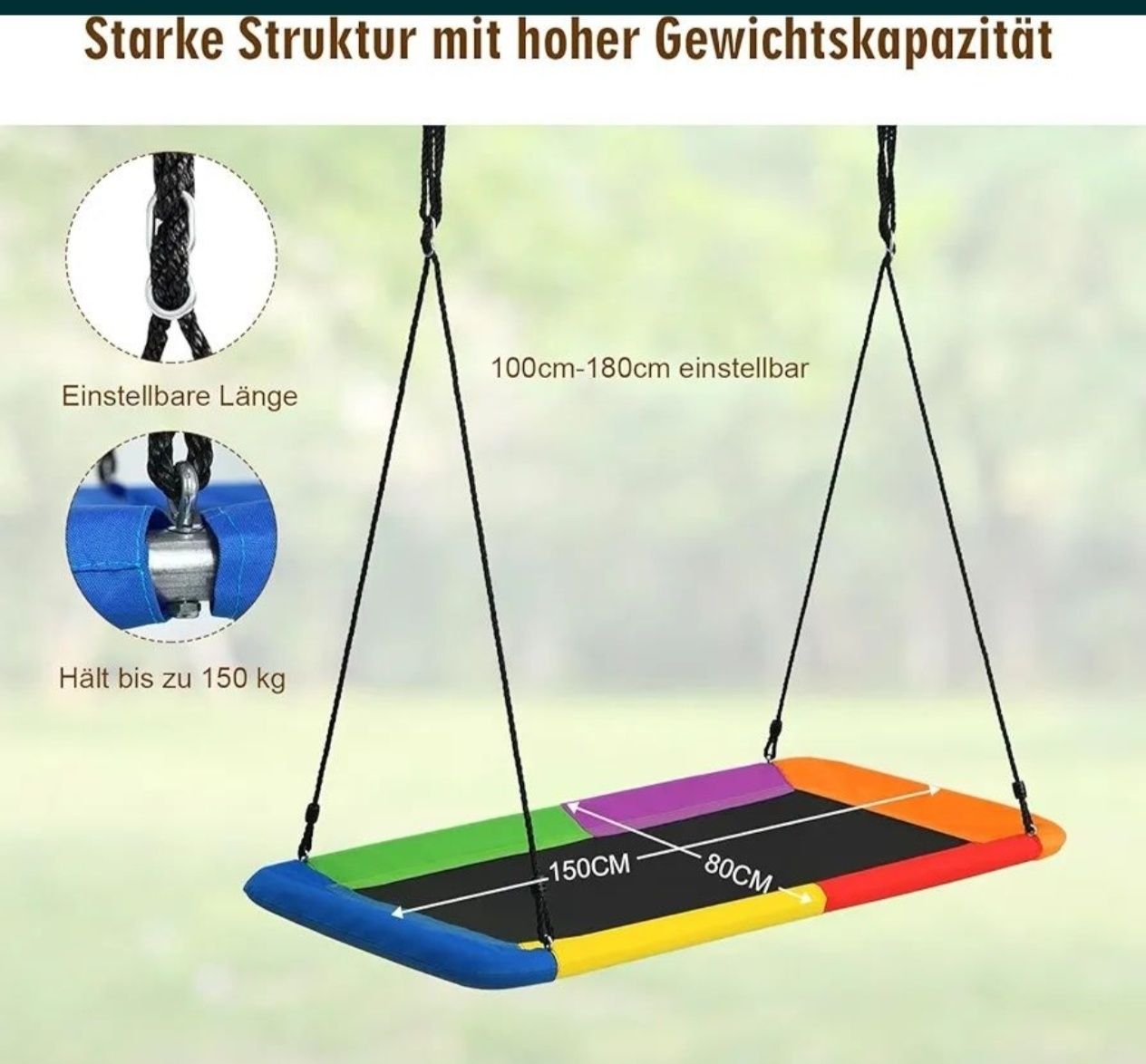 Huśtawka bocianie gniazdo N347