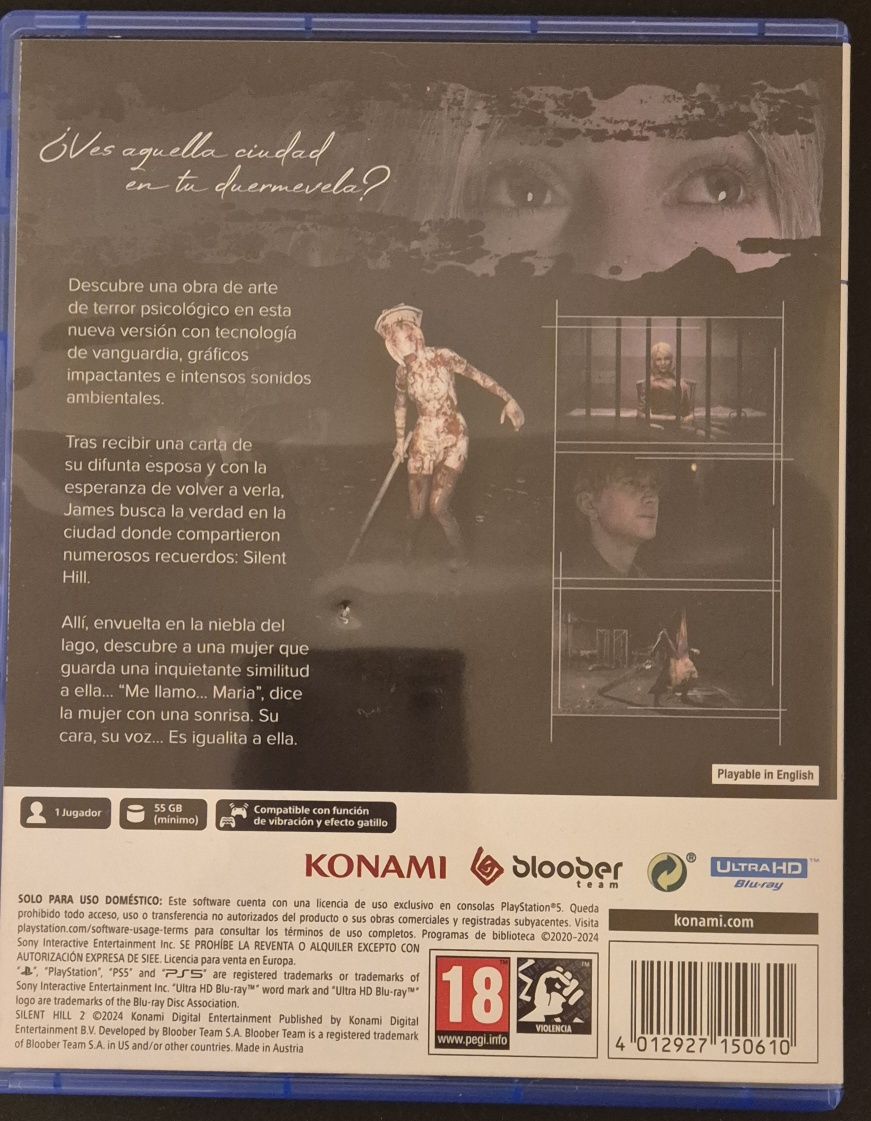 Silent Hill 2 PS5 Polska Wersja Językowa