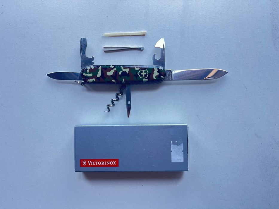 Vendo Victorinox Spartan (91 mm) — skin militar / estilo camuflado