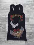 Oryginalna bluzka Ed Hardy z cekinami x Vintage
