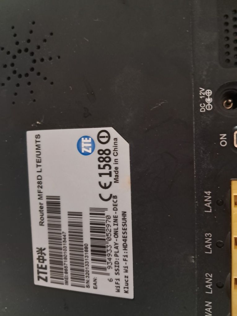 Router ZTE MF 28 D
