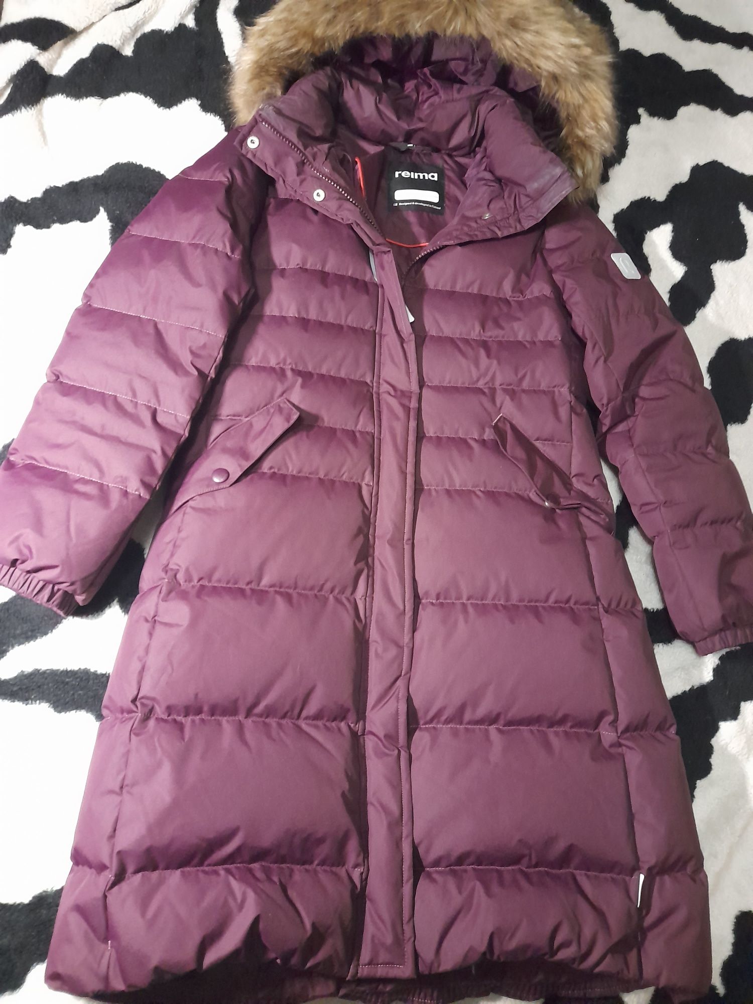 Пальто зимове Reima,оригінал,146 на дівчинку