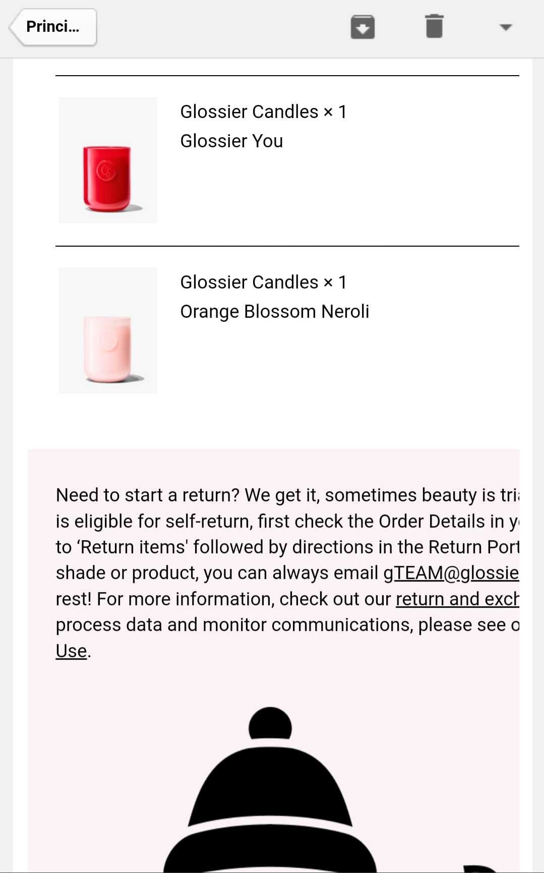 Glossier Vela Orange Blossom & Neroli (NOVO)