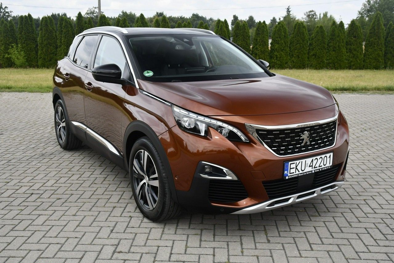 Peugeot 3008 1,2Turbo GT-Line.Ledy.Bi-Xenon.Panorama Dach.Klimatr 2 str. Kamera Cof