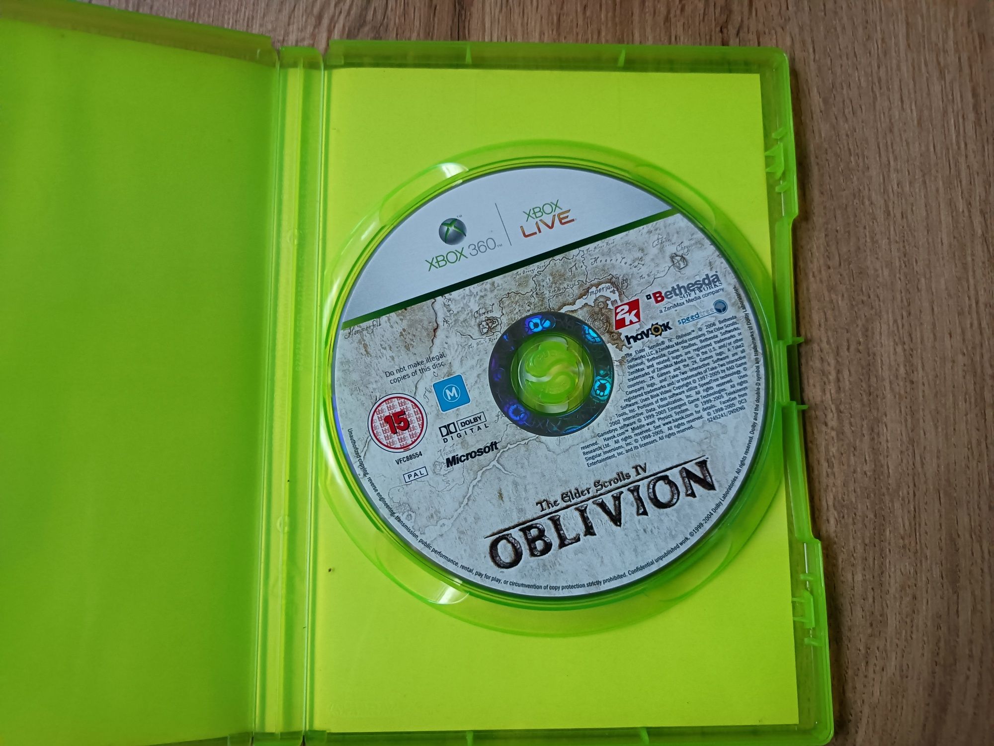 The Elder Scrolls IV Oblivion Xbox 360