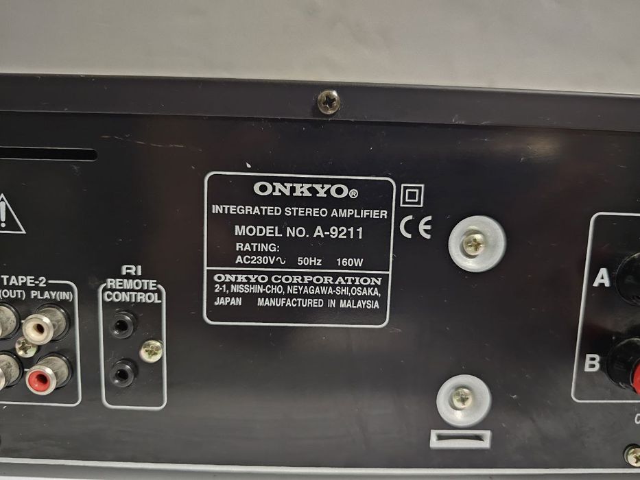 +Wzmacniacz stereo Onkyo A-9211, 2x 80 w+1atów