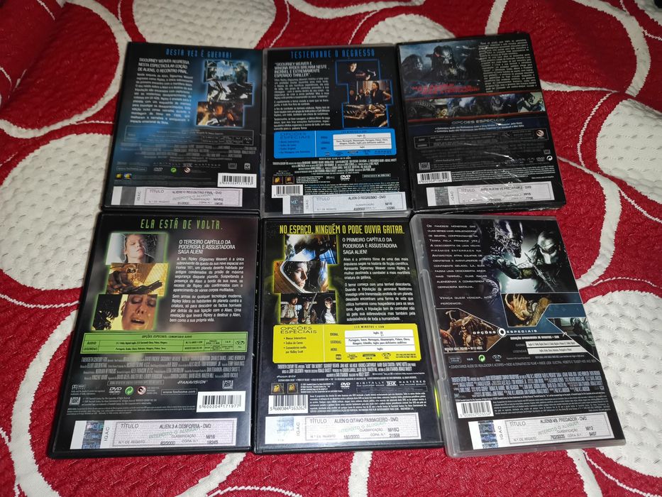 Alien coleção+Vs Predador