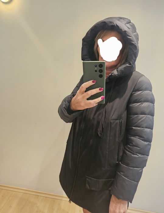 Женская тепая зимняя куртка