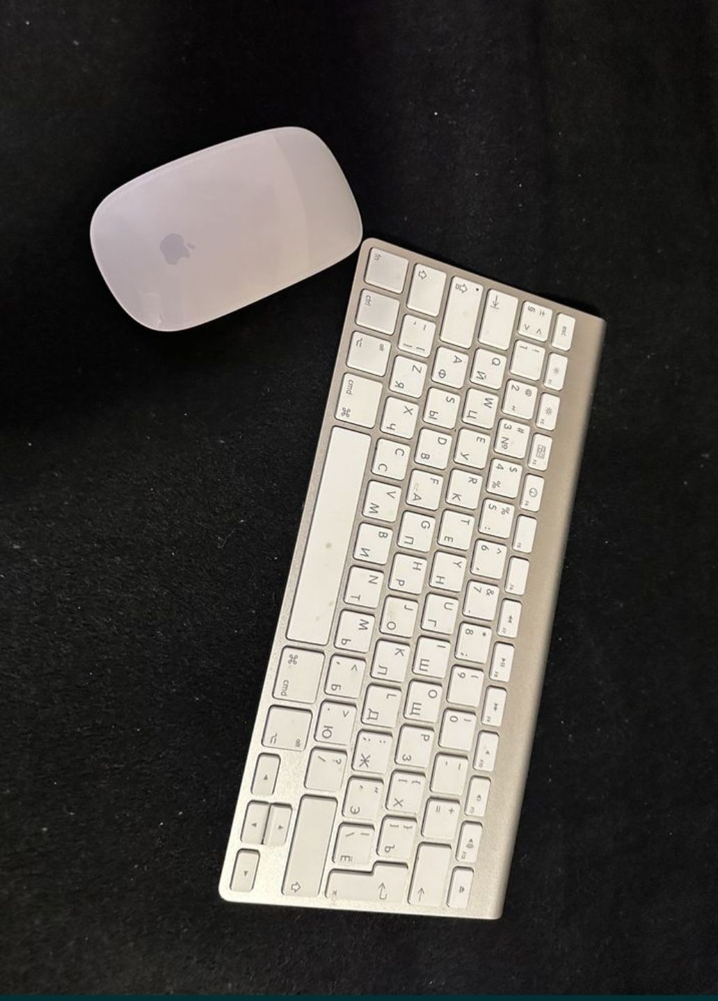 Apple клавиатура и мышь (оригинал)