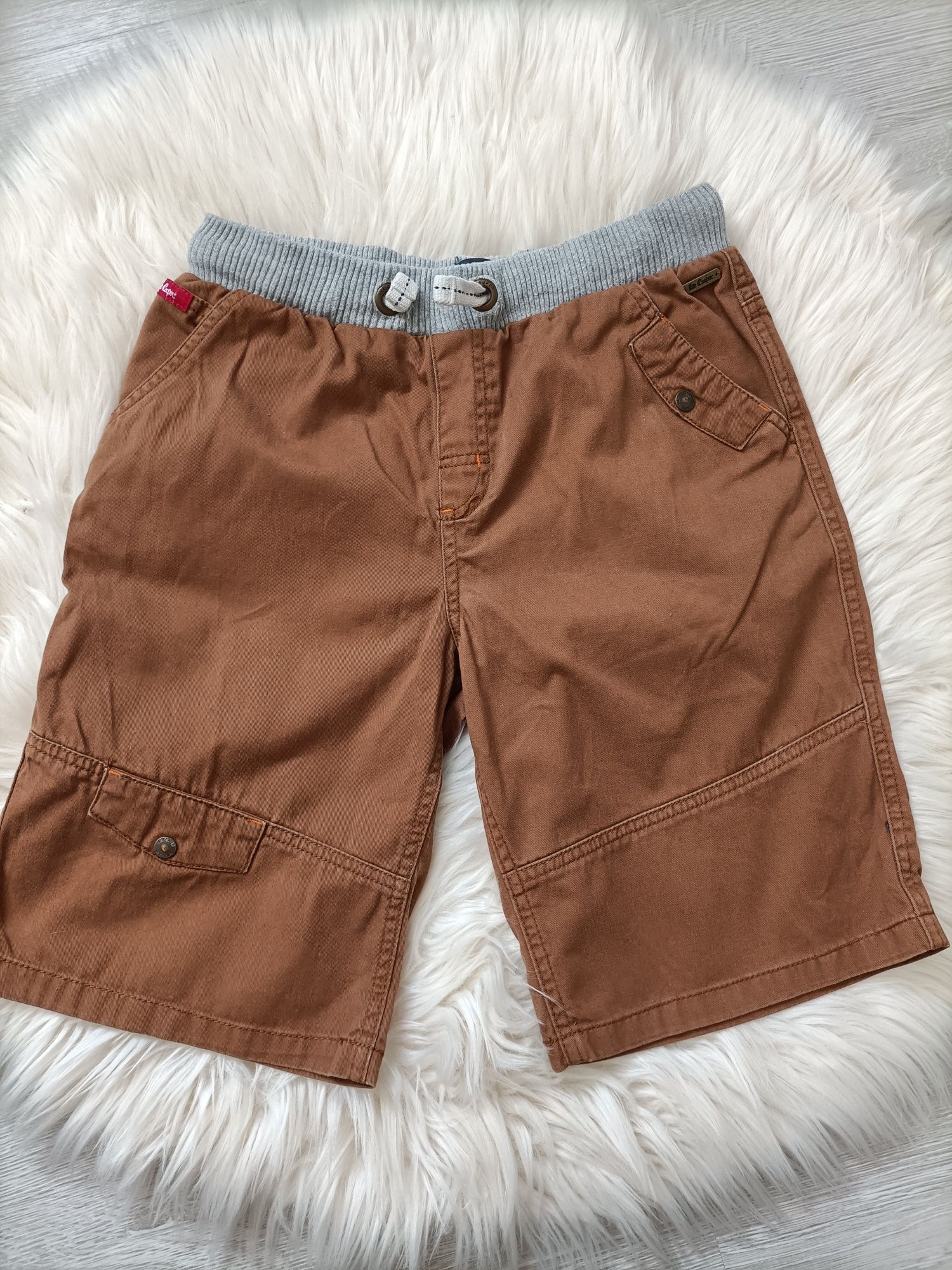 Brązowe Spodenki Lee Cooper 140/146, 11/12 lat