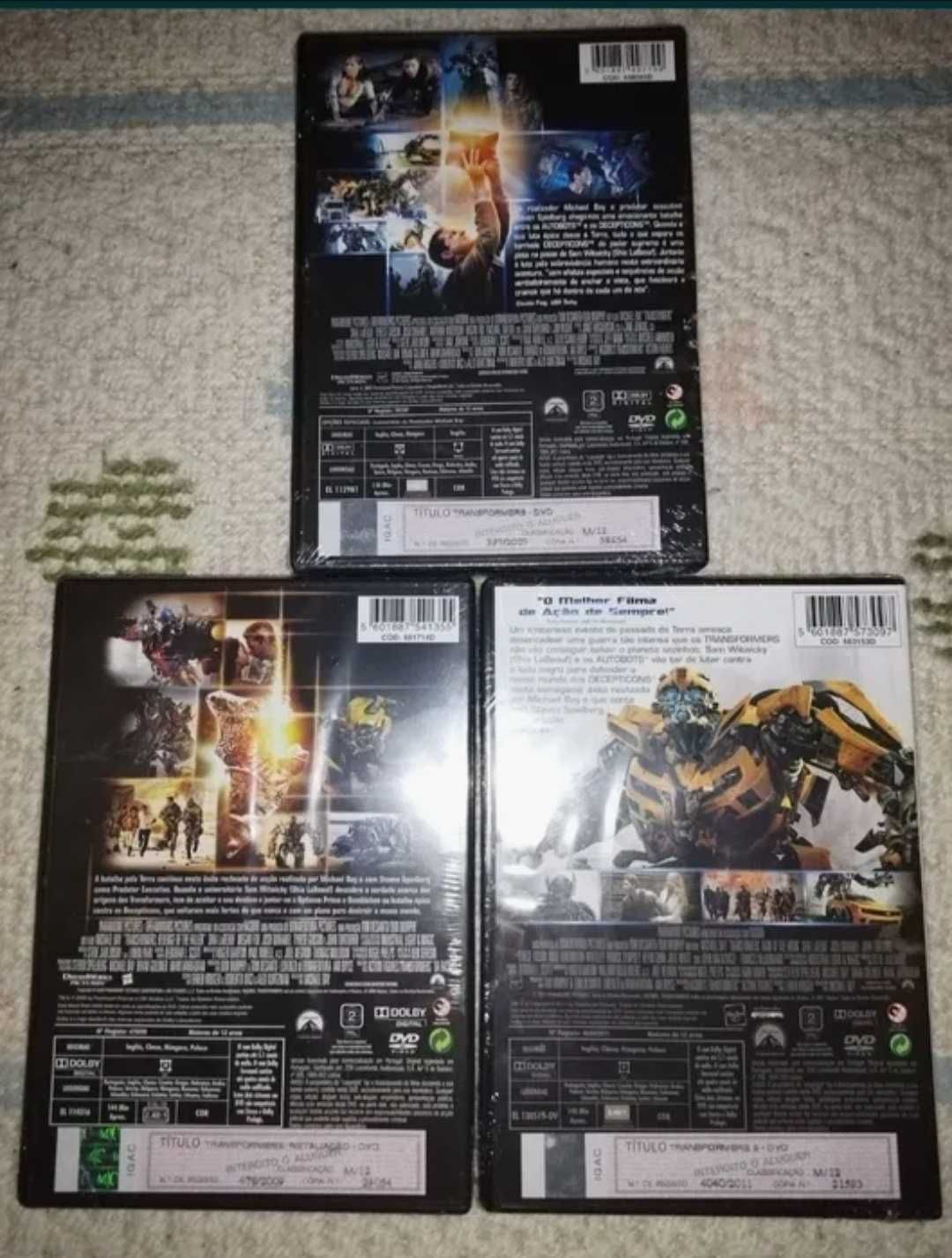 Pack 3 Dvds Transformers