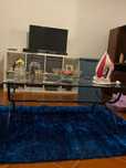 Mesa de centro de vidro
