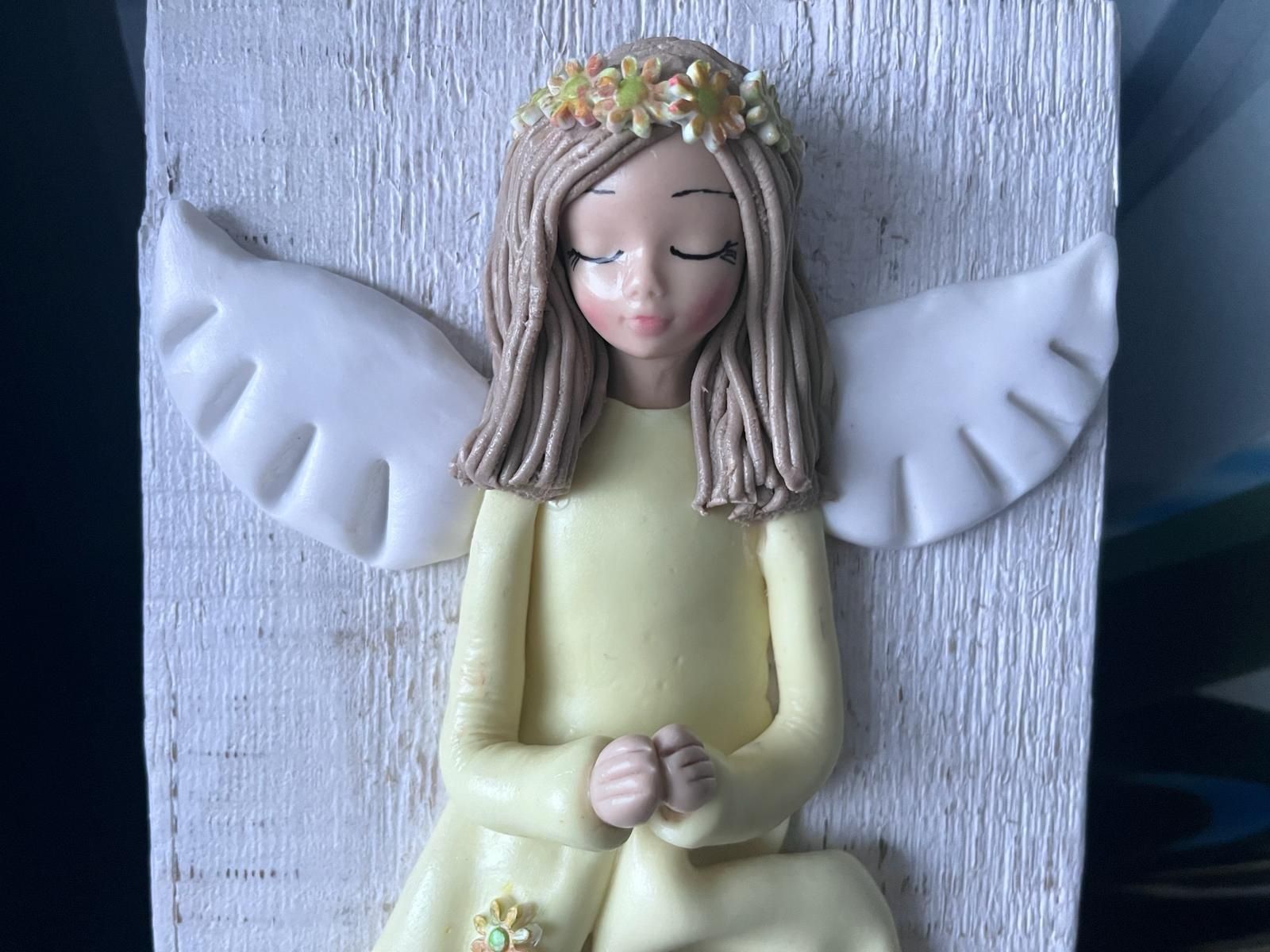 Aniołek dla dziewczynki,prezent,upominek,możliwa dedykacją -rekodzieło