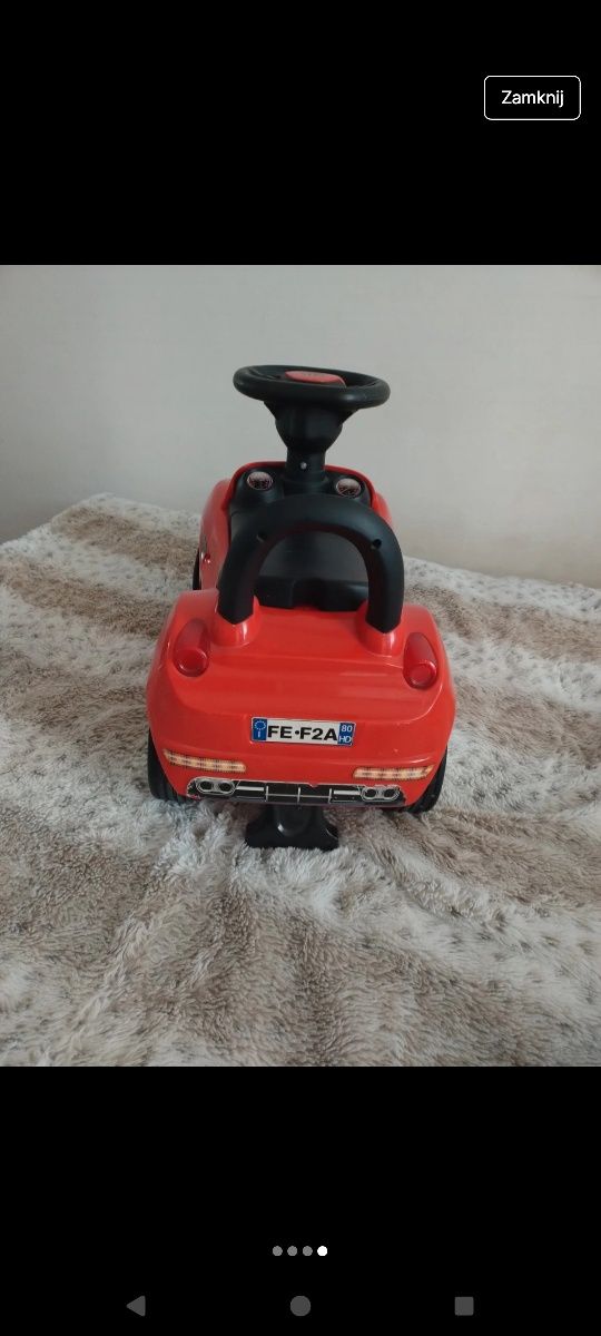 Autko jeździk dla dziecka