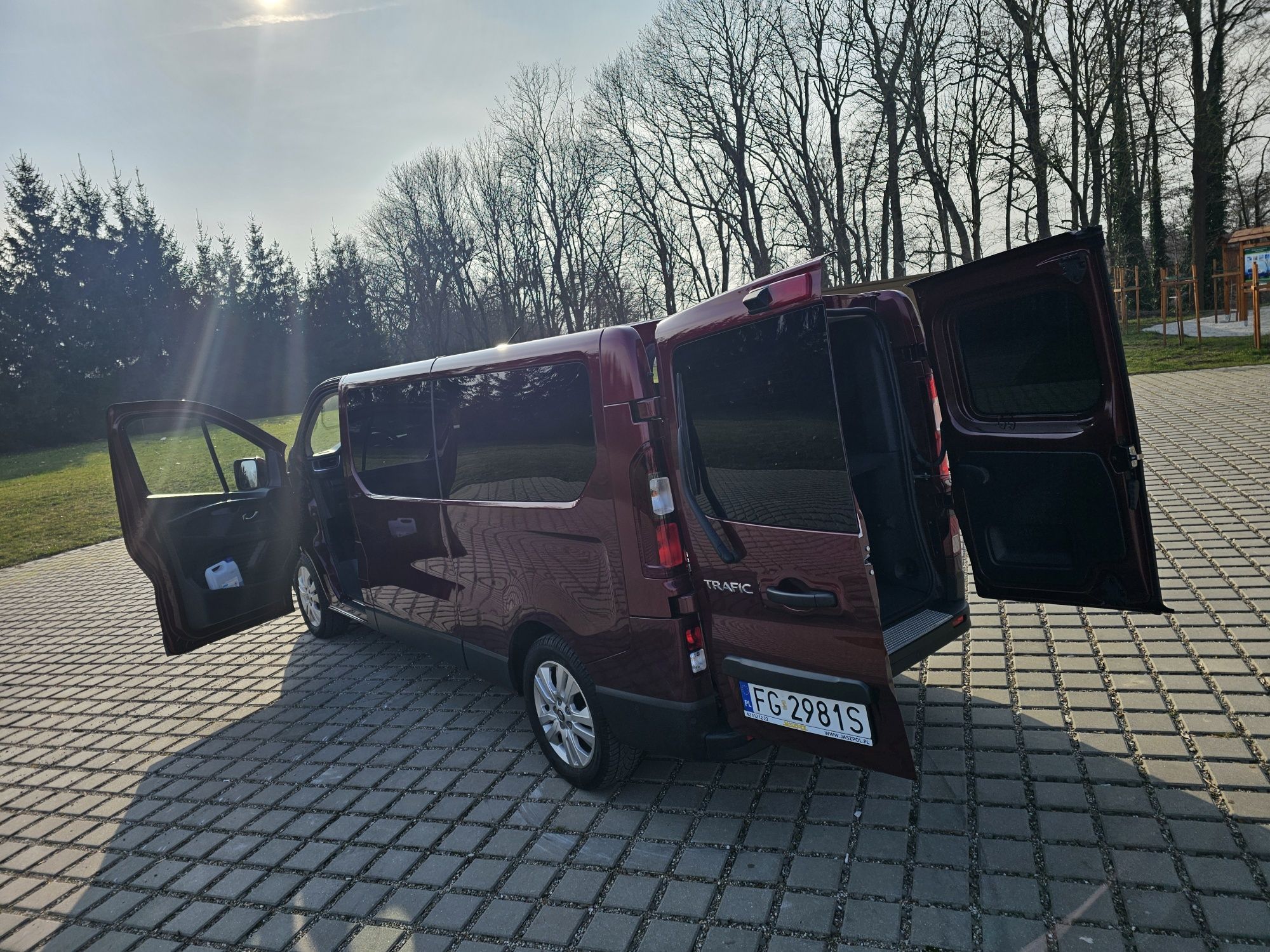 Renault Trafic 9-cio osobowy Wynajem Busa. Wypozyczalnia Busów