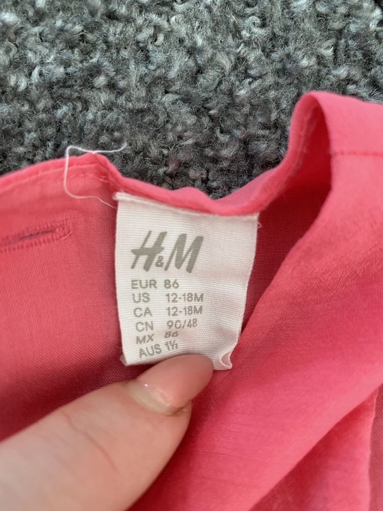 Sukienka dziewczęca H&M rozmiar 86