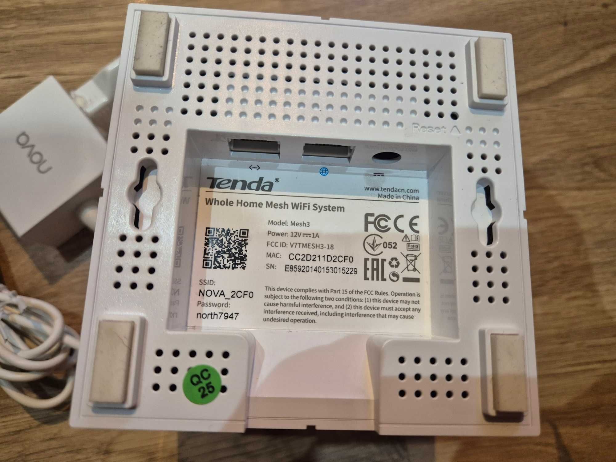 Tenda Mesh Nova MW6 WIFI 5 uszkodzony