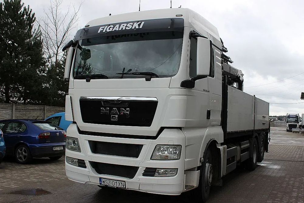 MAN TGX-26440-6X2  Man TGX-26440-6X2 HDS Hiab 166D - 4 DUO Udźwig 4100 kg