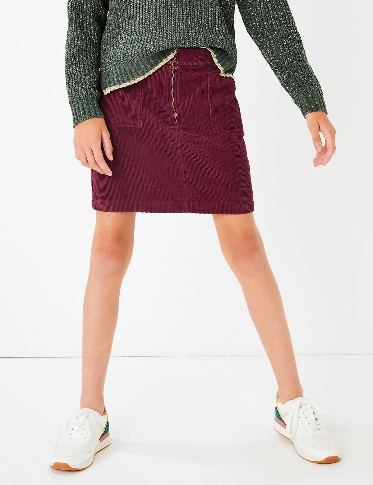 Вельветовая юбка Marks & Spencer, 10-11 лет, 146 см