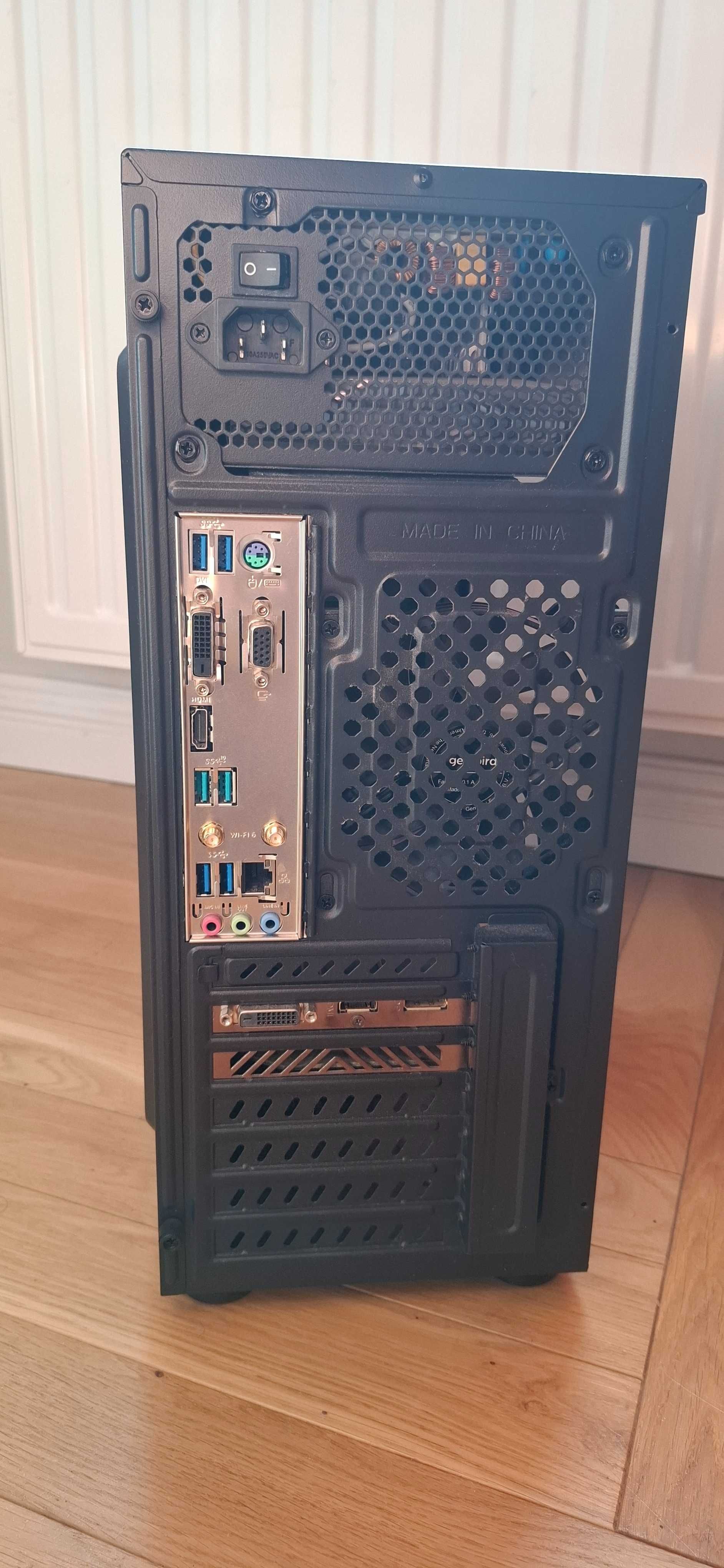 Komputer Ryzen 5 5600X / GTX 1650 Super / 16GB RAM / SSD + HDD