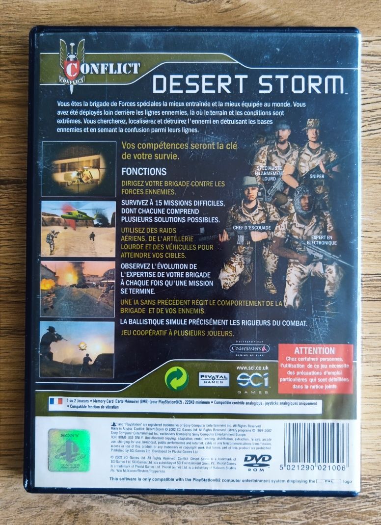 Conflict: Desert Storm PlayStation 2