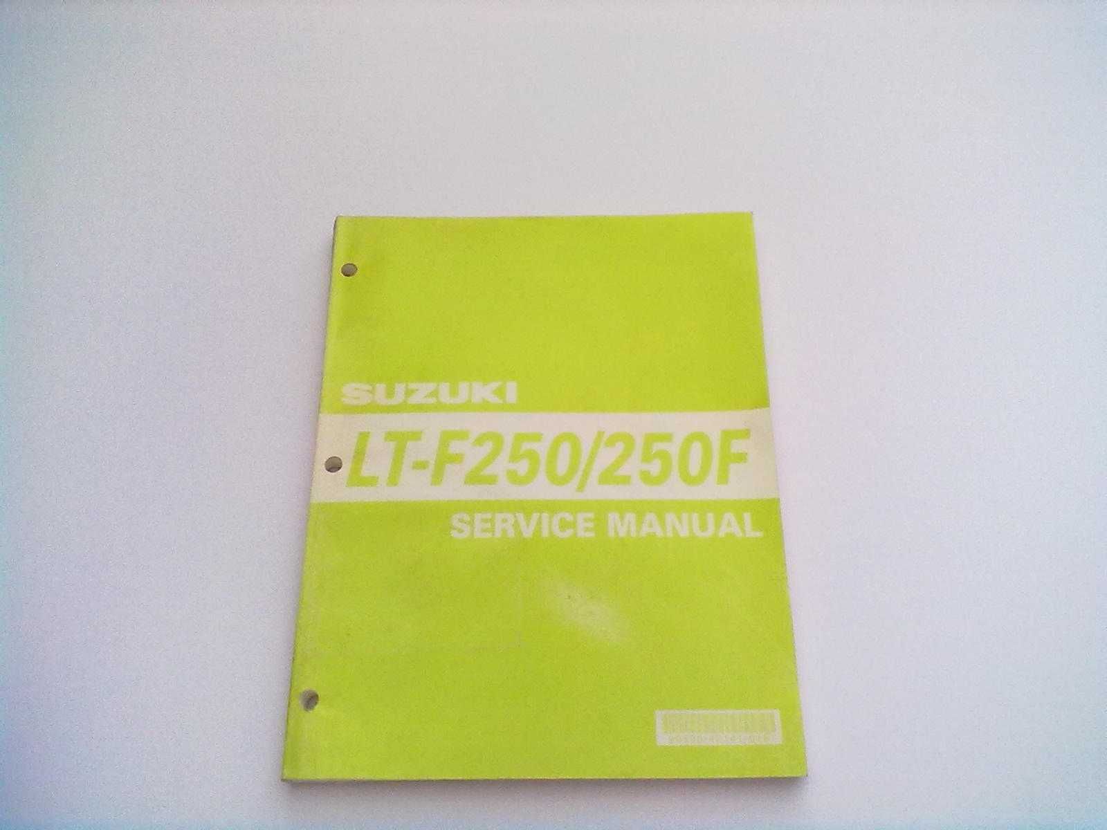 Manual Técnico Oficial Suzuki LT 250-250F