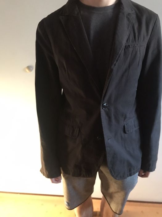 Marynarka Bershka kolor czarny