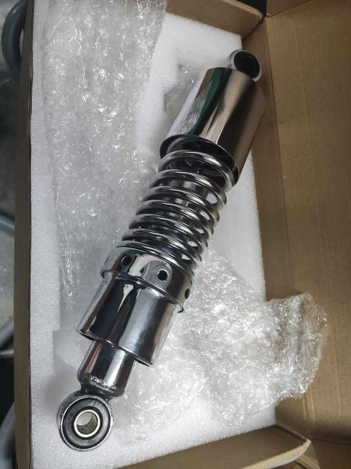 Amortecedor Mota Cromado 280mm Daelim 125, Honda 250