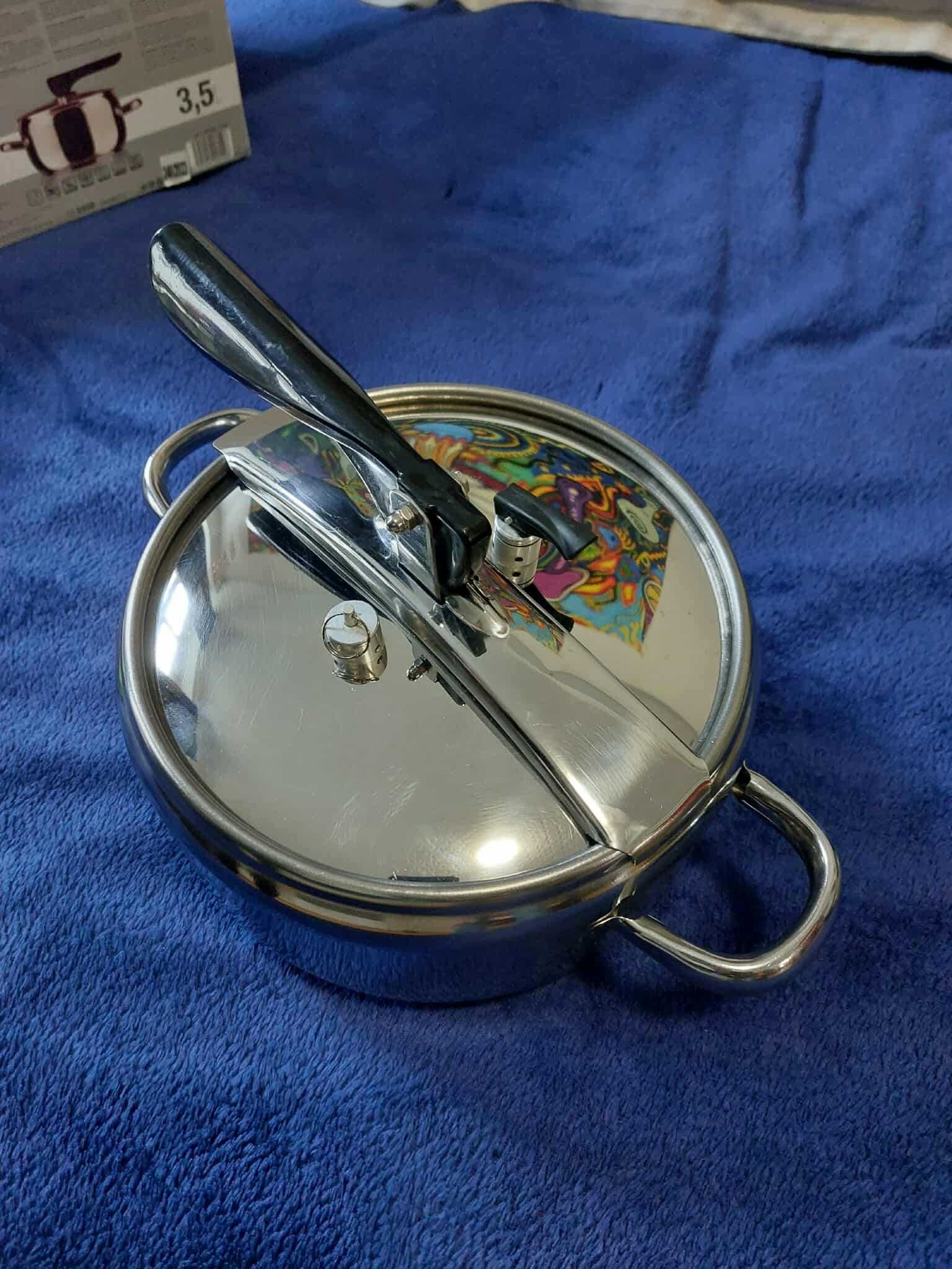 Szybkowar ze stali nierdzewnej 3,5L Banquet
