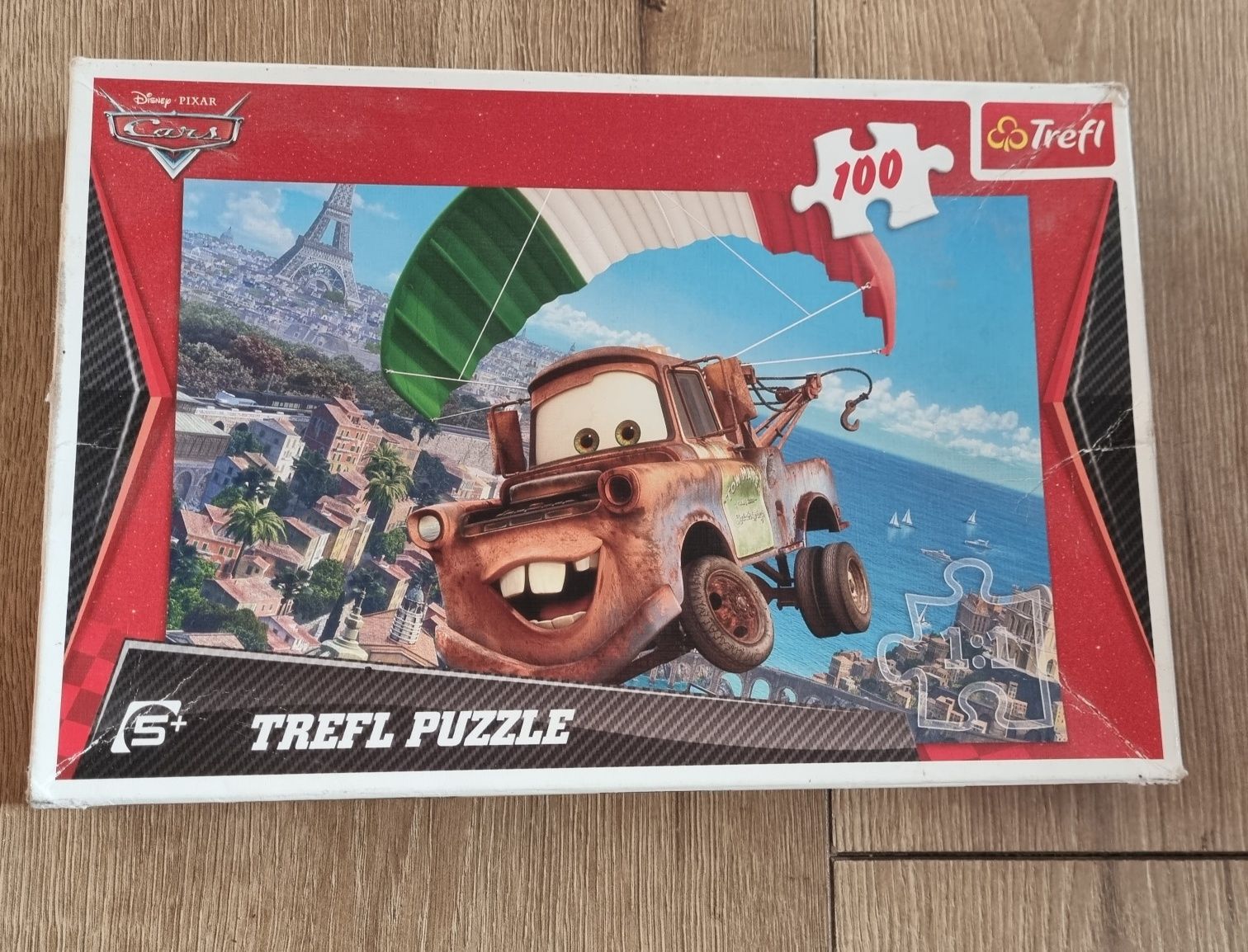 Puzzle 100 cars samochody Złomek