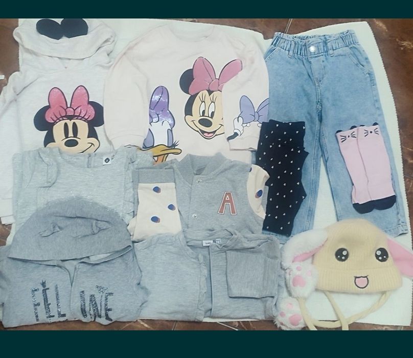 Пакет одягу для дівчинки 3-4 роки