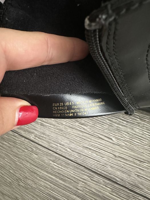 Черевики на дівчинку, осіннє взяття h&m