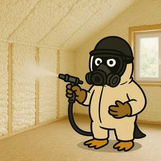 Ocieplanie pianką PUR oraz wdmuchiwanie wełny i celulozy