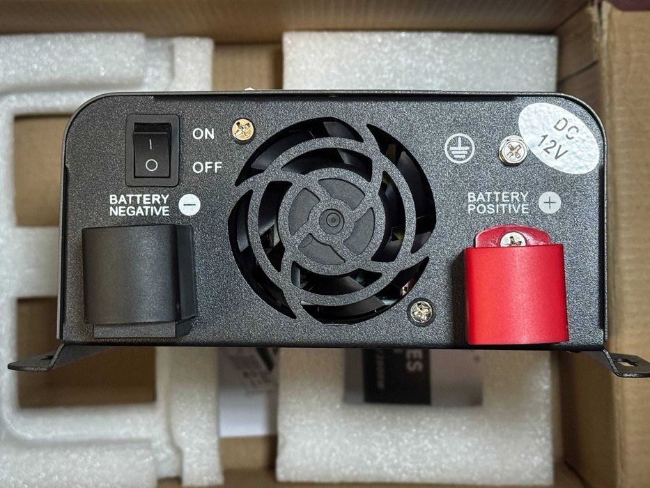 Інвертор ZGPT 12 220 перетворювач чистий синус 600 Вт / 1200 Вт, USB