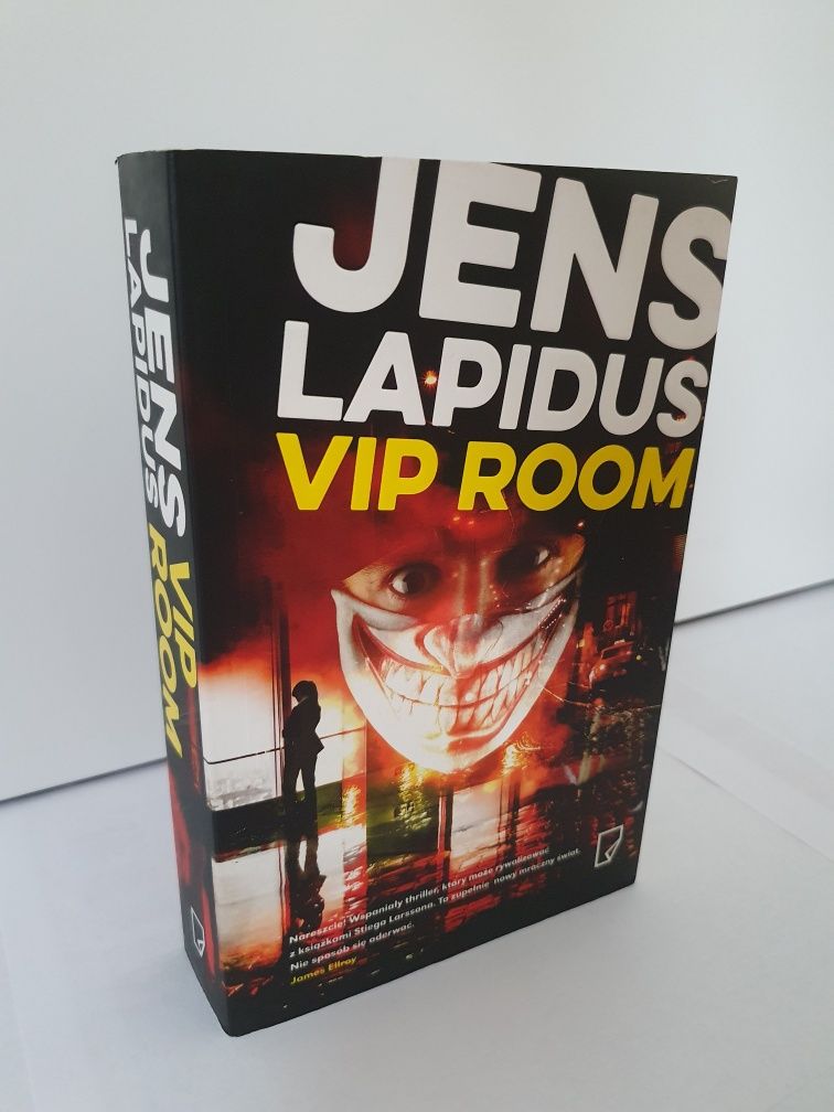 Książka kryminał, sensacja, thriller Vip room Jens Lapidus