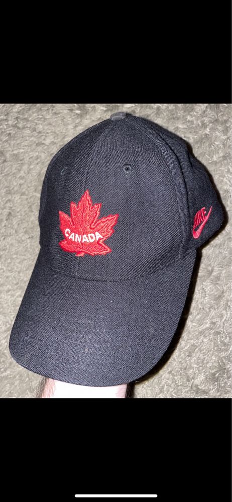 Бейсболка Nike Canada Hockey, вінтаж, оригінал, one size