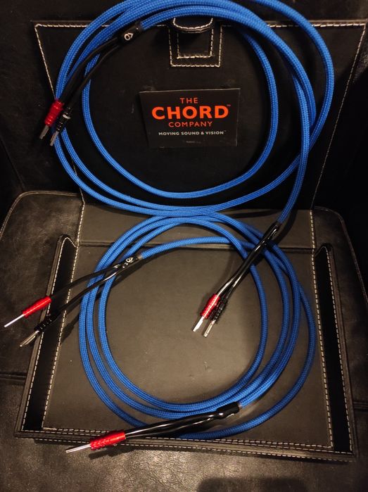 Blue Cardas 101 banan Chord Ohmic zaciskane konfekcja kabli glośnikowy