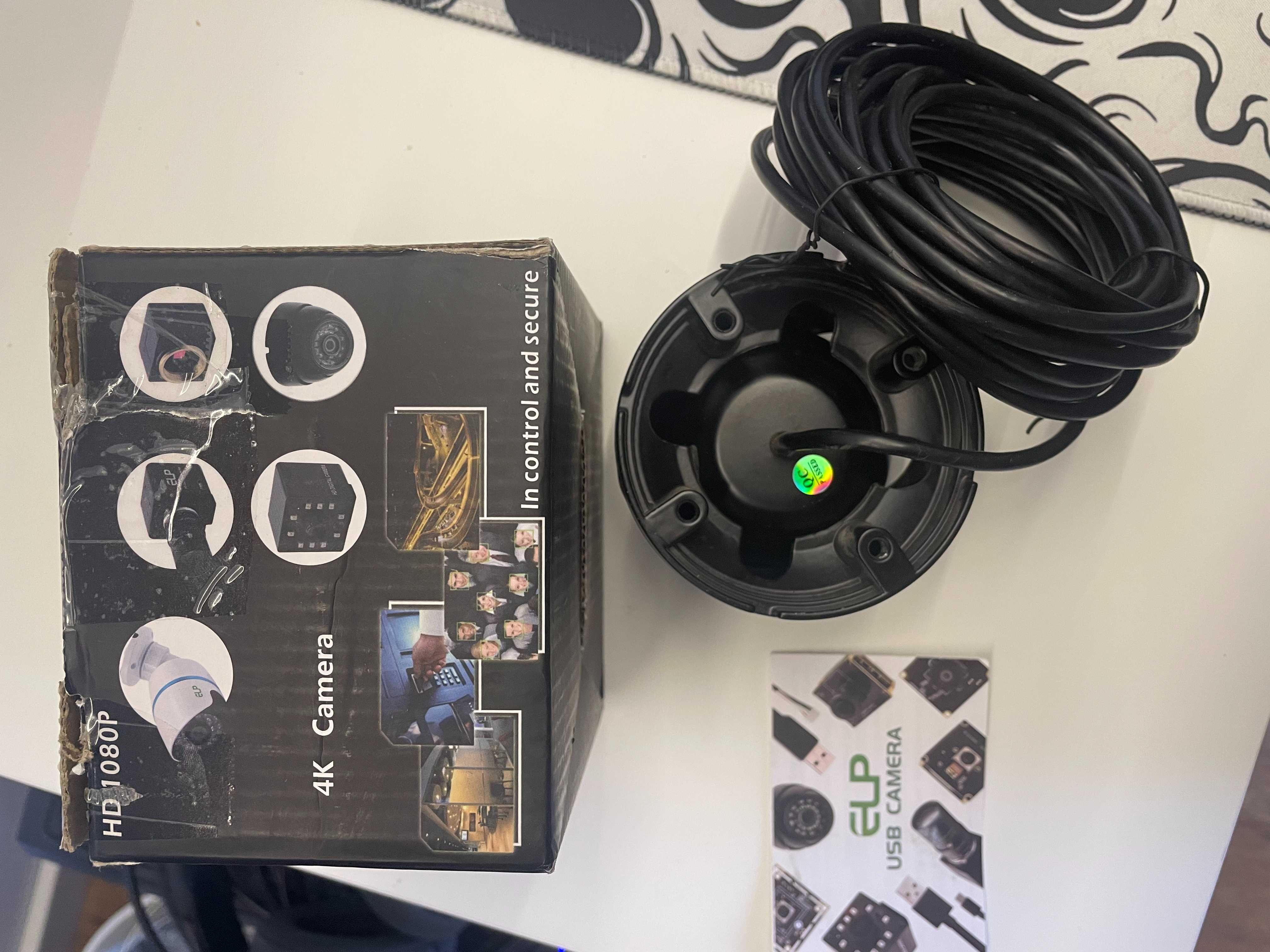 Kamera do monitoringu ELP USB z IR – 1080p, zewnętrzna / wewnętrzna