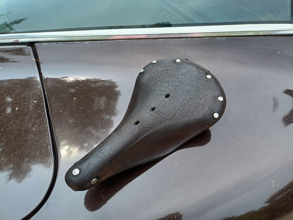 Siodełko Brooks B17 szosowe siodło jaguar huragan Romet ZZR ostre koło