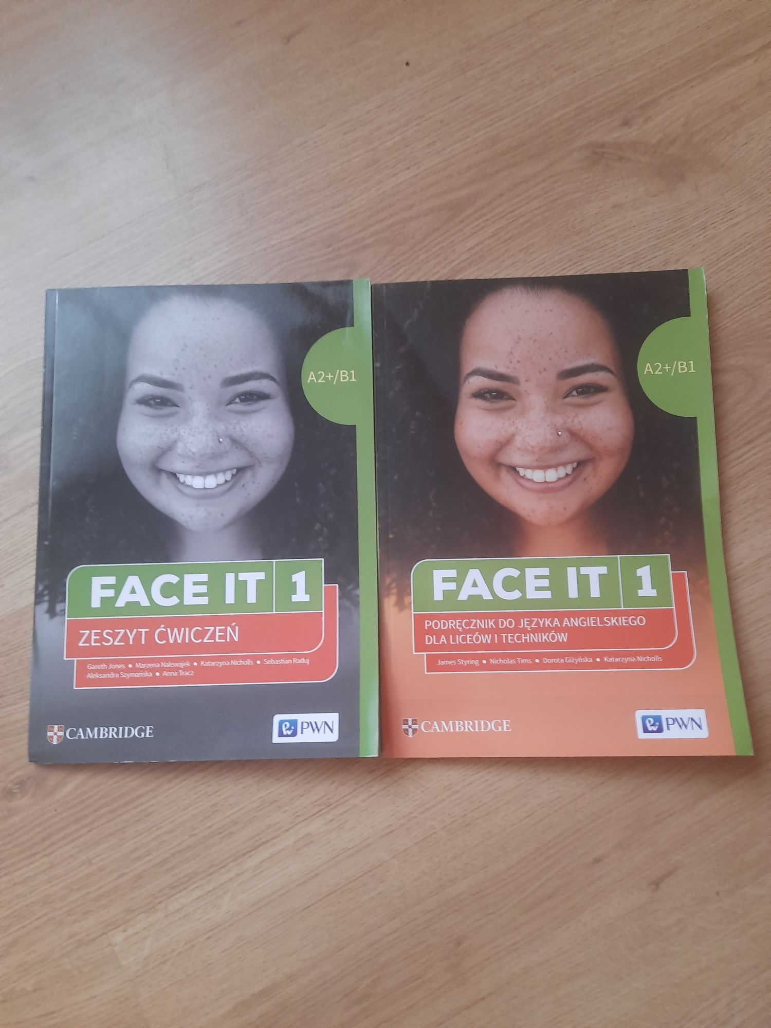 Podręcznik i ćwiczenie Face it 1