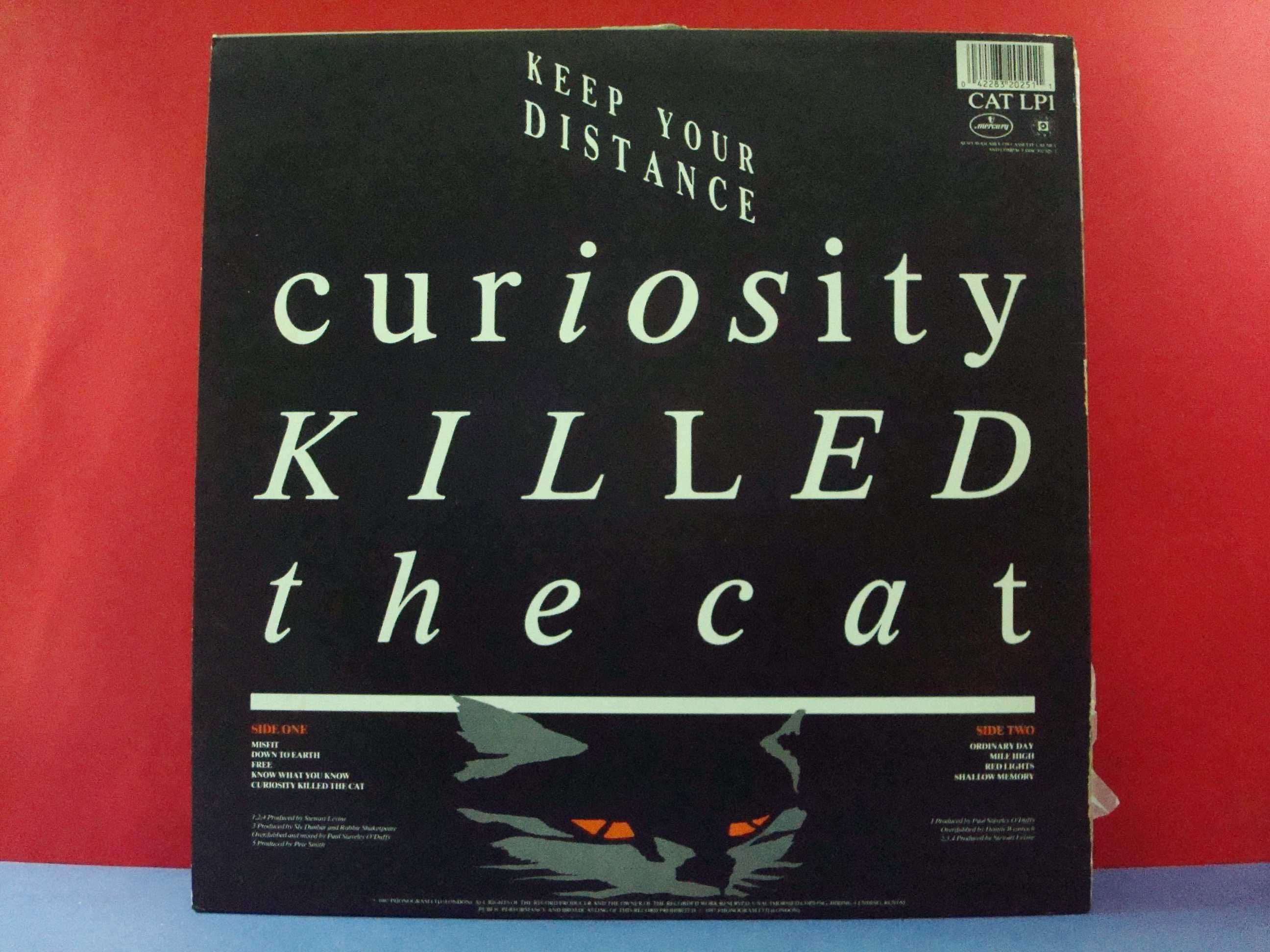 Curiosity Killed The Cat - Keep Your Distance / MN / LP / UK / 1987