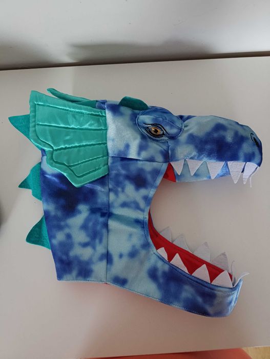 NOWY H&M strój karnawałowy SMOKA DINOZAURA WAWELSKI 110/116 (269)