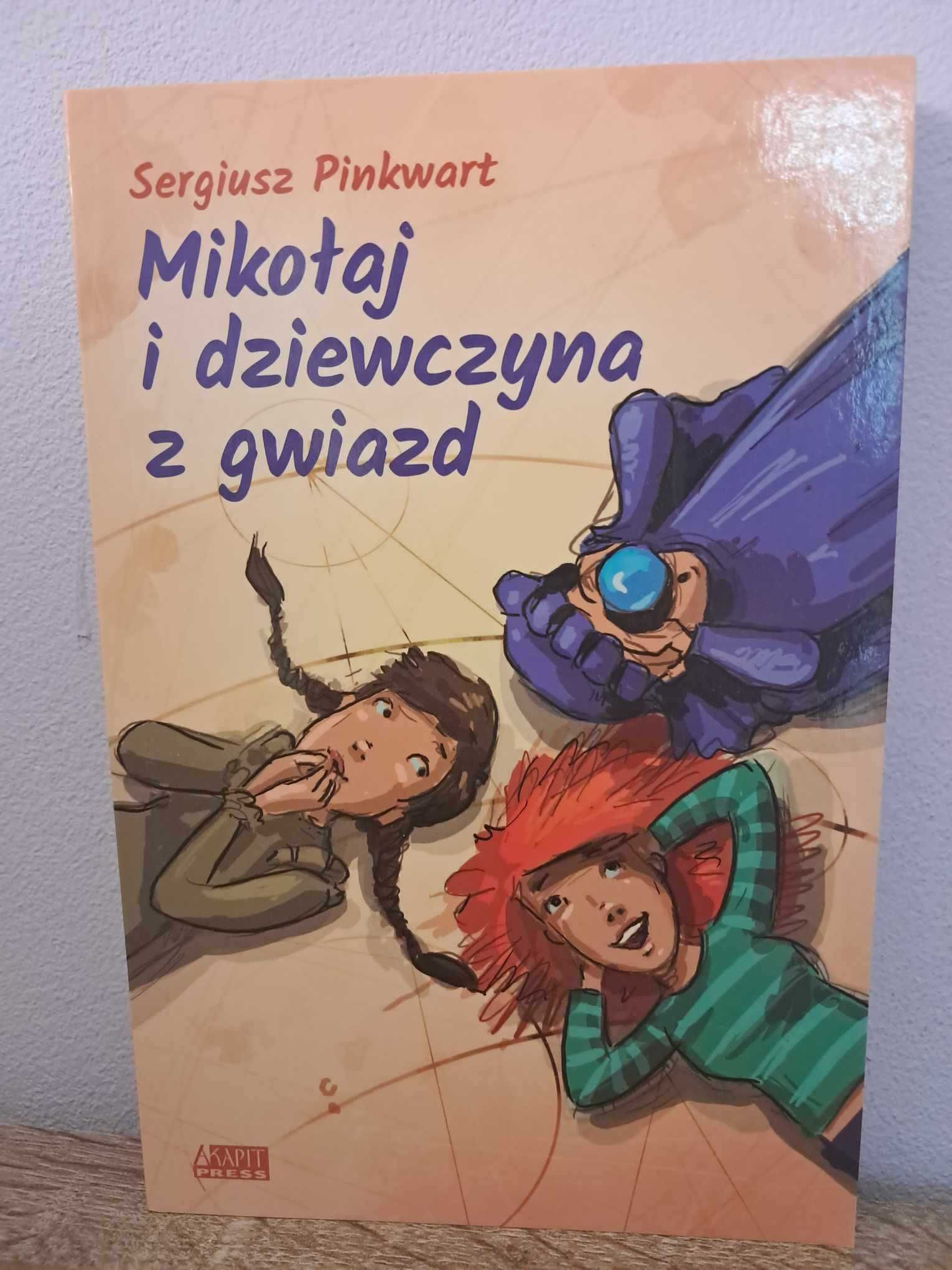 "Mikołaj i dziewczyna z gwiazd" Sergiusz Pinkwart, książka nowa