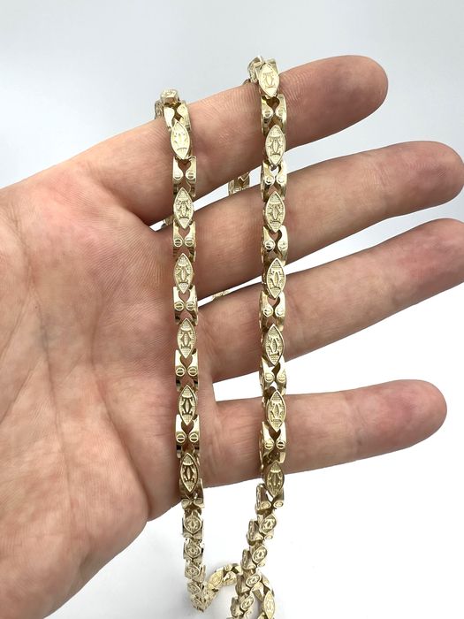 Złoty Łańcuszek Cartier 50g Nataliebizu